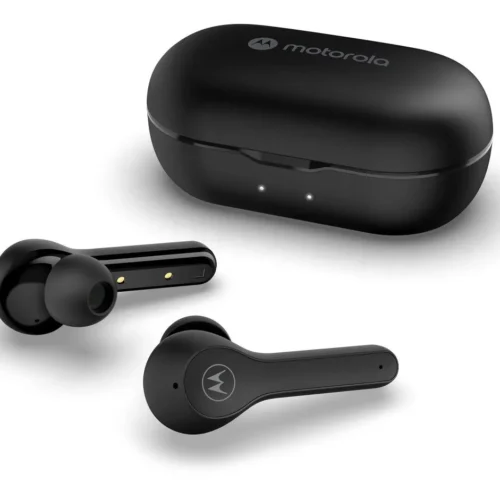 MOTOROLA MOTO BUDS 085 (NEGRO) / AURICULARES INALAMBRICO BLUETOOTH / FUNDA DE CARGA USB-C / RESISTENTE AL AGUA