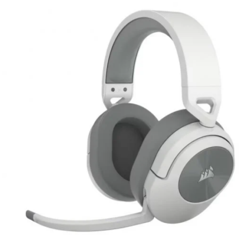 CORSAIR HS55 WIRELESS (BLANCO) / AUDIFONO Y MICROFONO INALAMBRICO GAMING / CONEXION 2.4GH & BLUETOOTH / COMPATIBLE CON PC, MAC, PS4, PS5